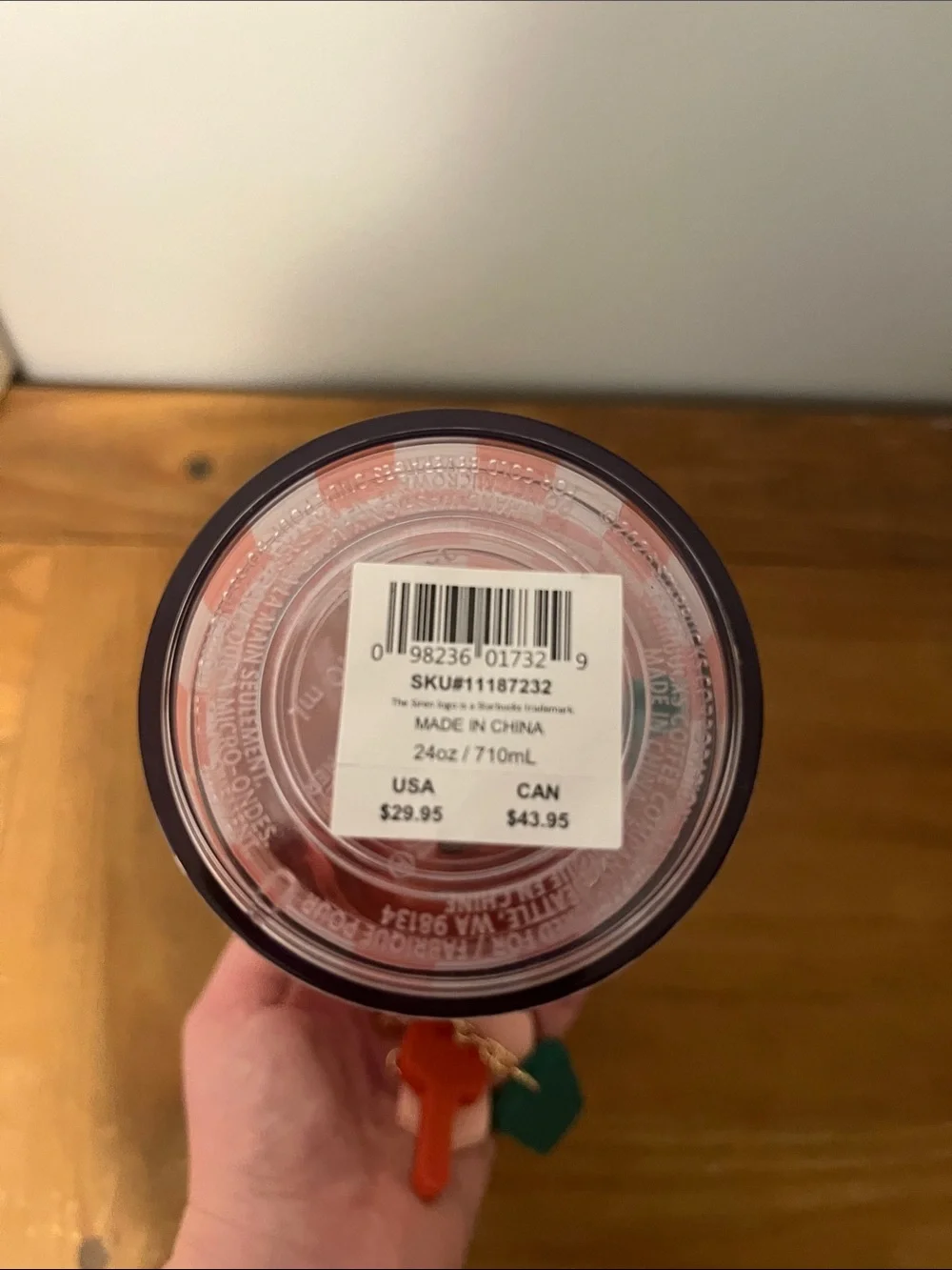 Starbucks X Dandy NWT Limited Edition Road Trip Cold Cup